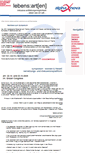 Mobile Screenshot of lebensarten.alphanova.at